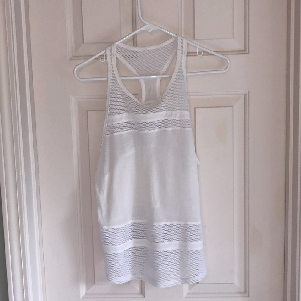 White Alo Yoga Tank Top - Size S